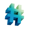 3dhashtag